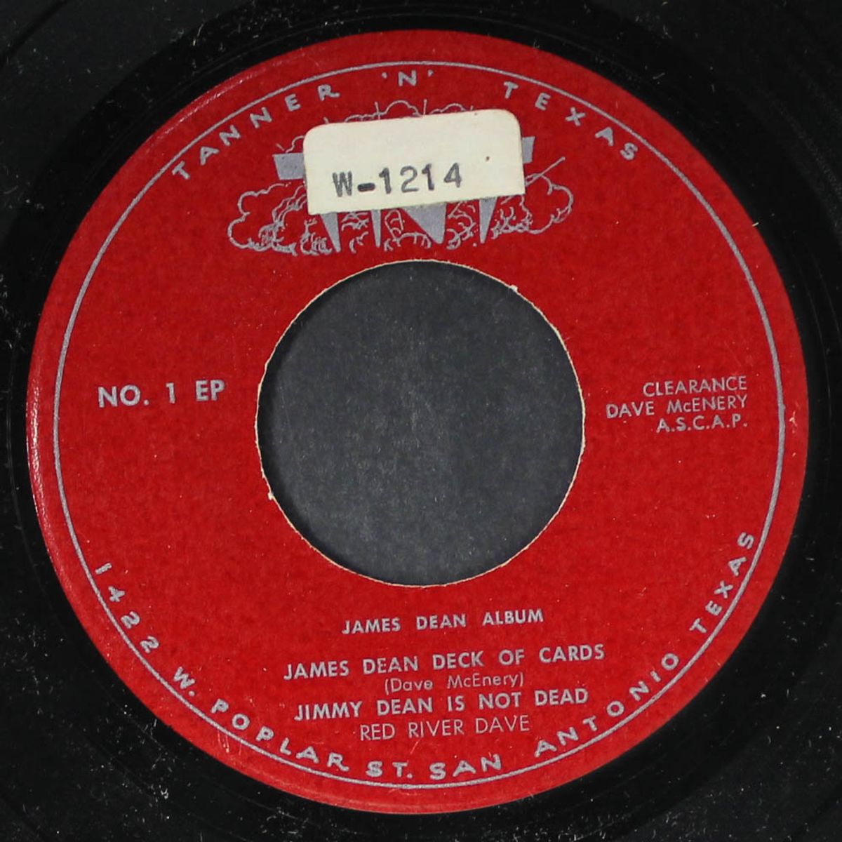 james dean album by RED RIVER DAVE