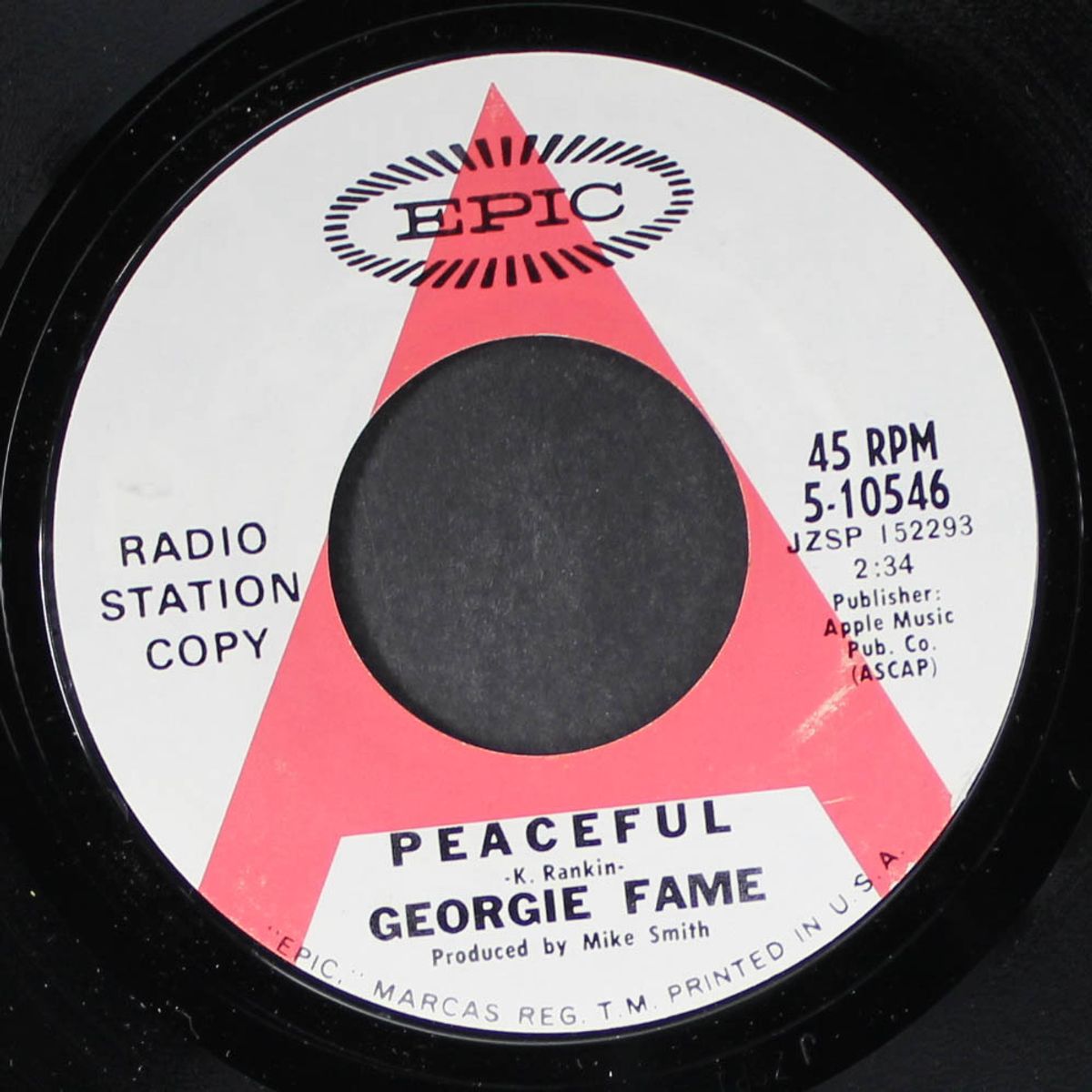 peaceful / hideaway by GEORGIE FAME