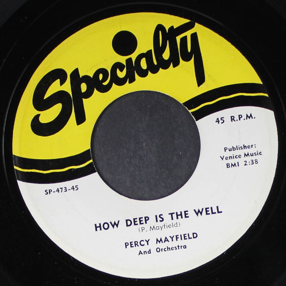 bachelor blues / how deep is the well by PERCY MAYFIELD