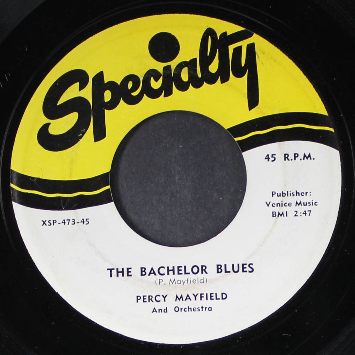 bachelor blues / how deep is the well by PERCY MAYFIELD