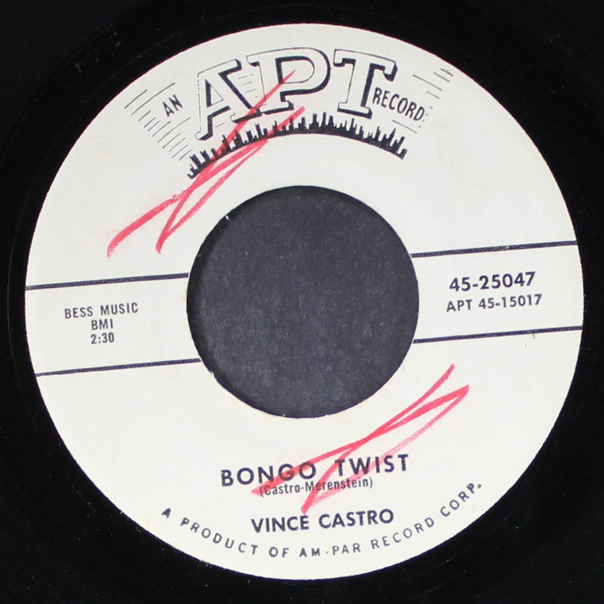 bongo twist / you're my girl by VINCE CASTRO