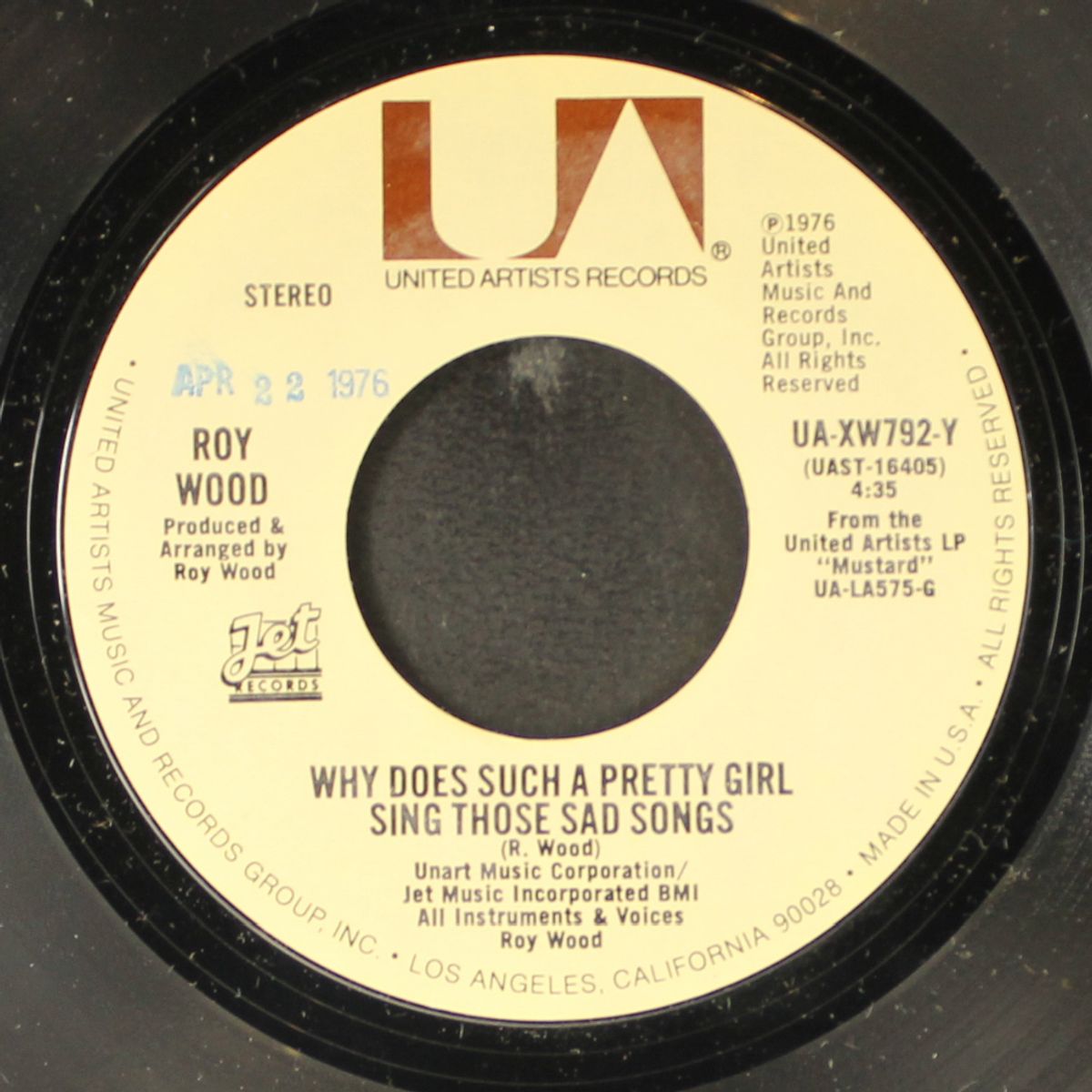any old time will do / why does such a pretty girl sing those sad song by ROY WOOD