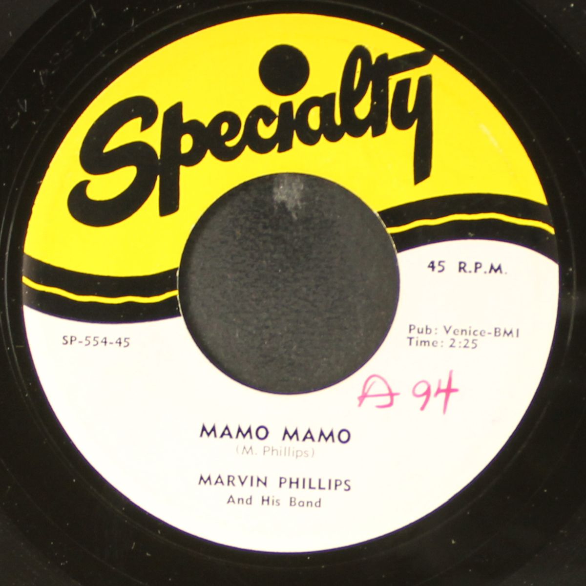 ding dong baby / mamo mamo by MARVIN & JOHNNY