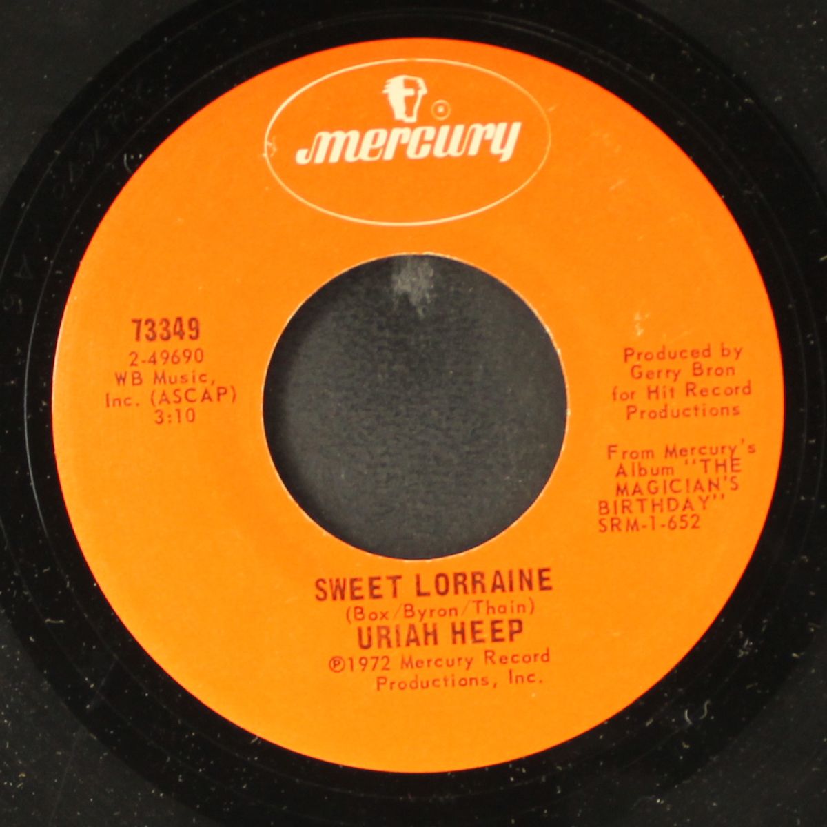 sweet lorraine / blind eye by URIAH HEEP