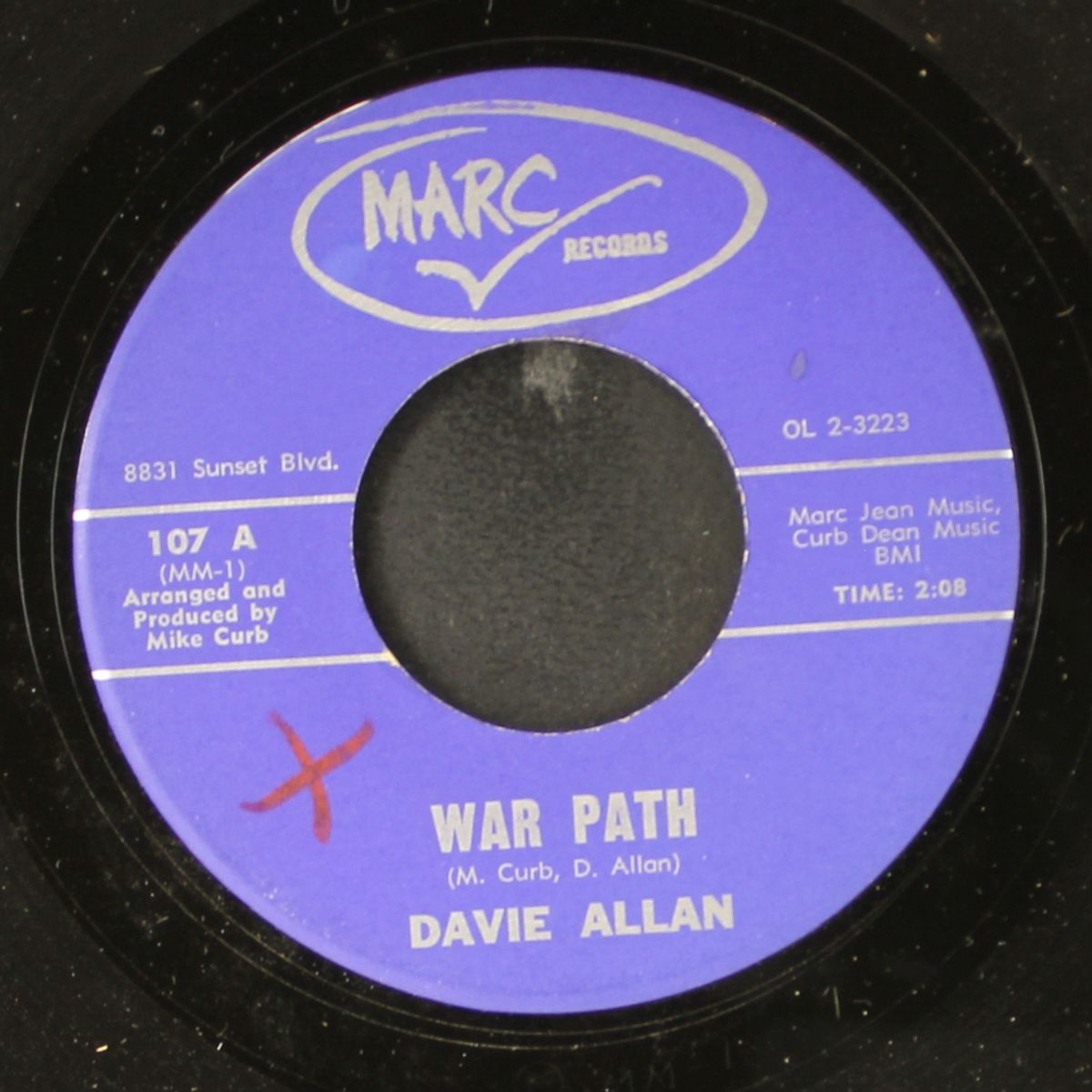 war path / beyond the blue by DAVIE ALLAN