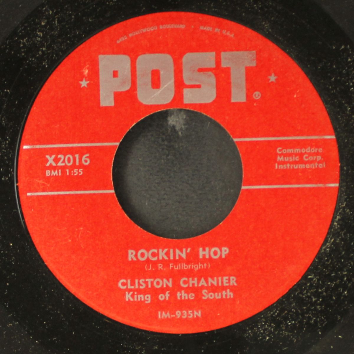 rockin' hop / tell me by CLISTON CHANIER