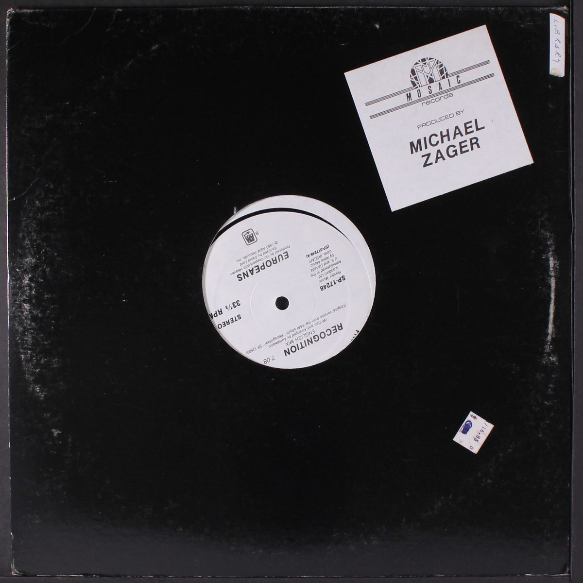 recognition (2 mixes) by EUROPEANS
