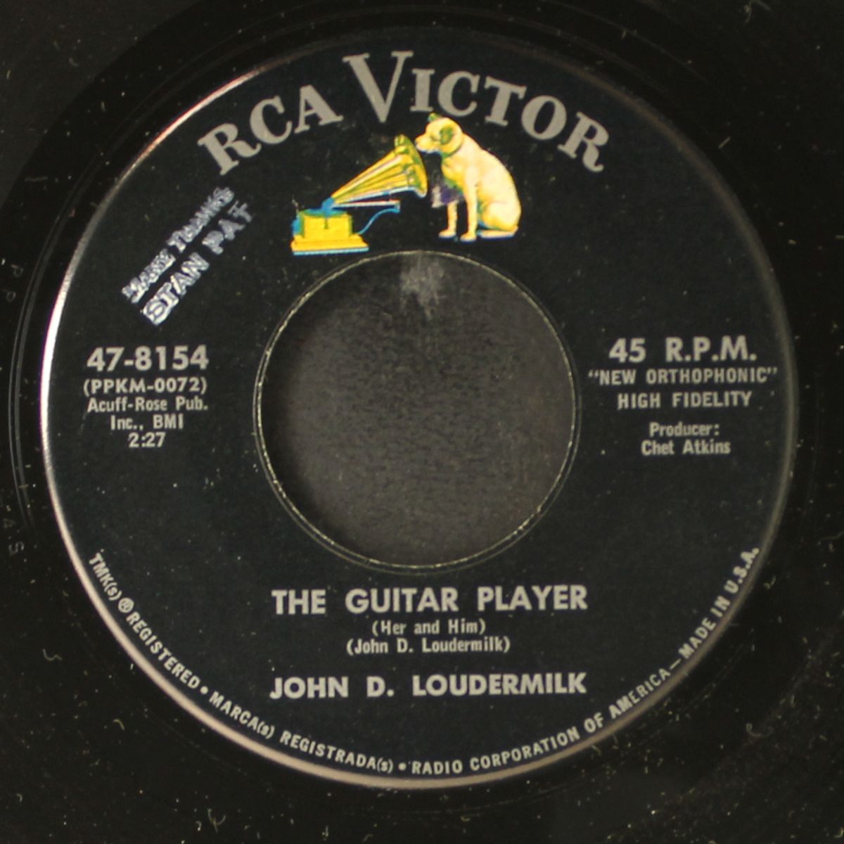 the guitar player / bad news by JOHN D. LOUDERMILK