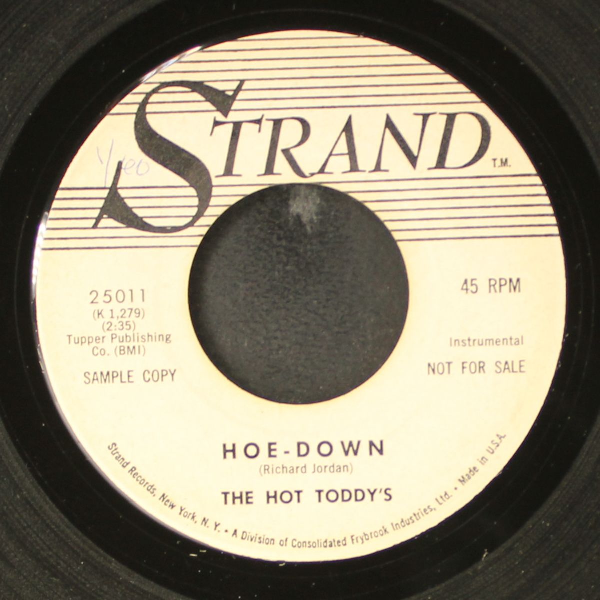 hoe-down / nan-je-di by HOT TODDY'S