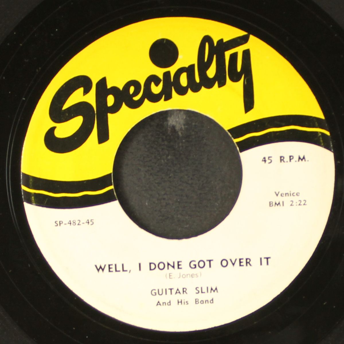 the things that i used to do / well, i done got over it by GUITAR SLIM