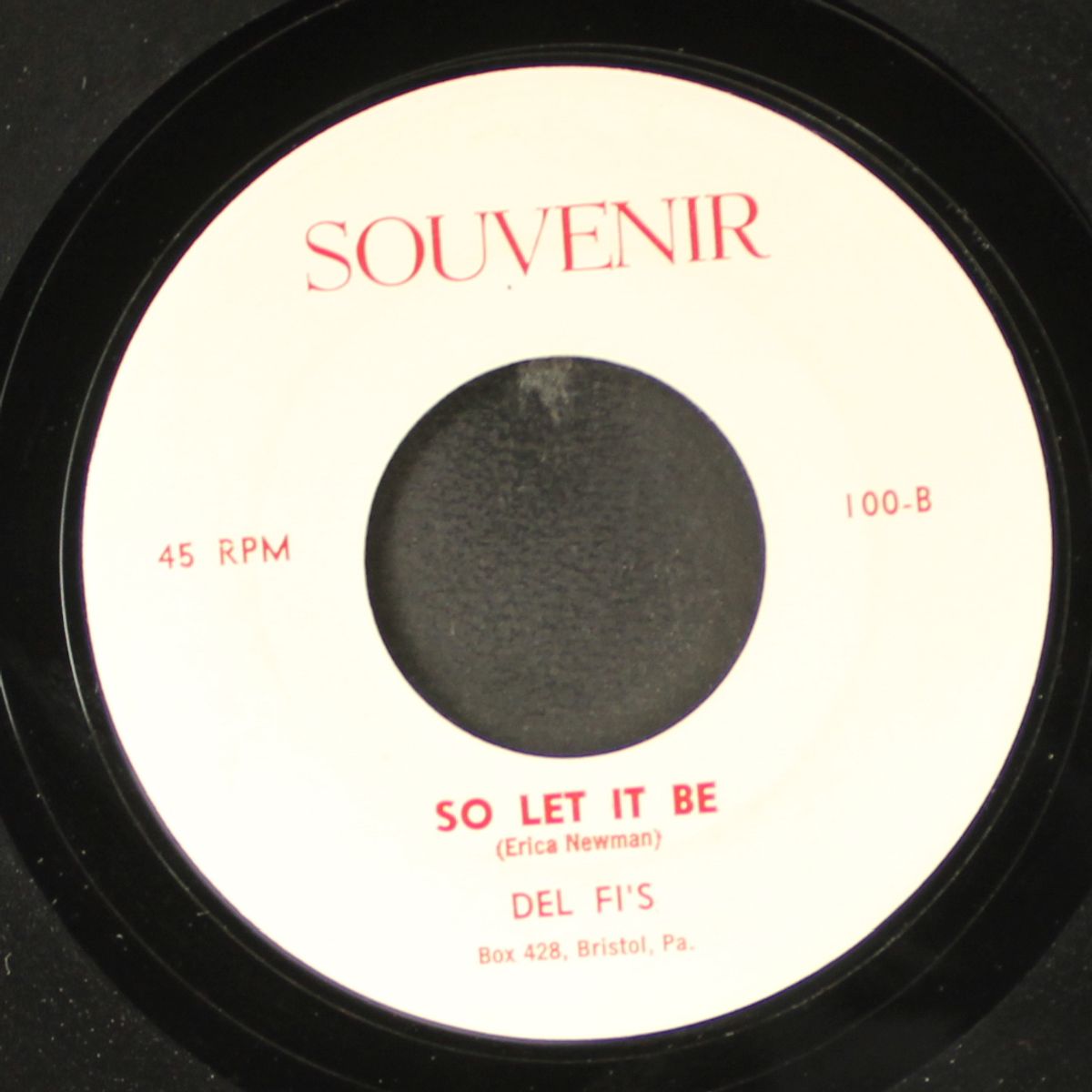 didja, didja, didja do / so let it be by DEL FI'S