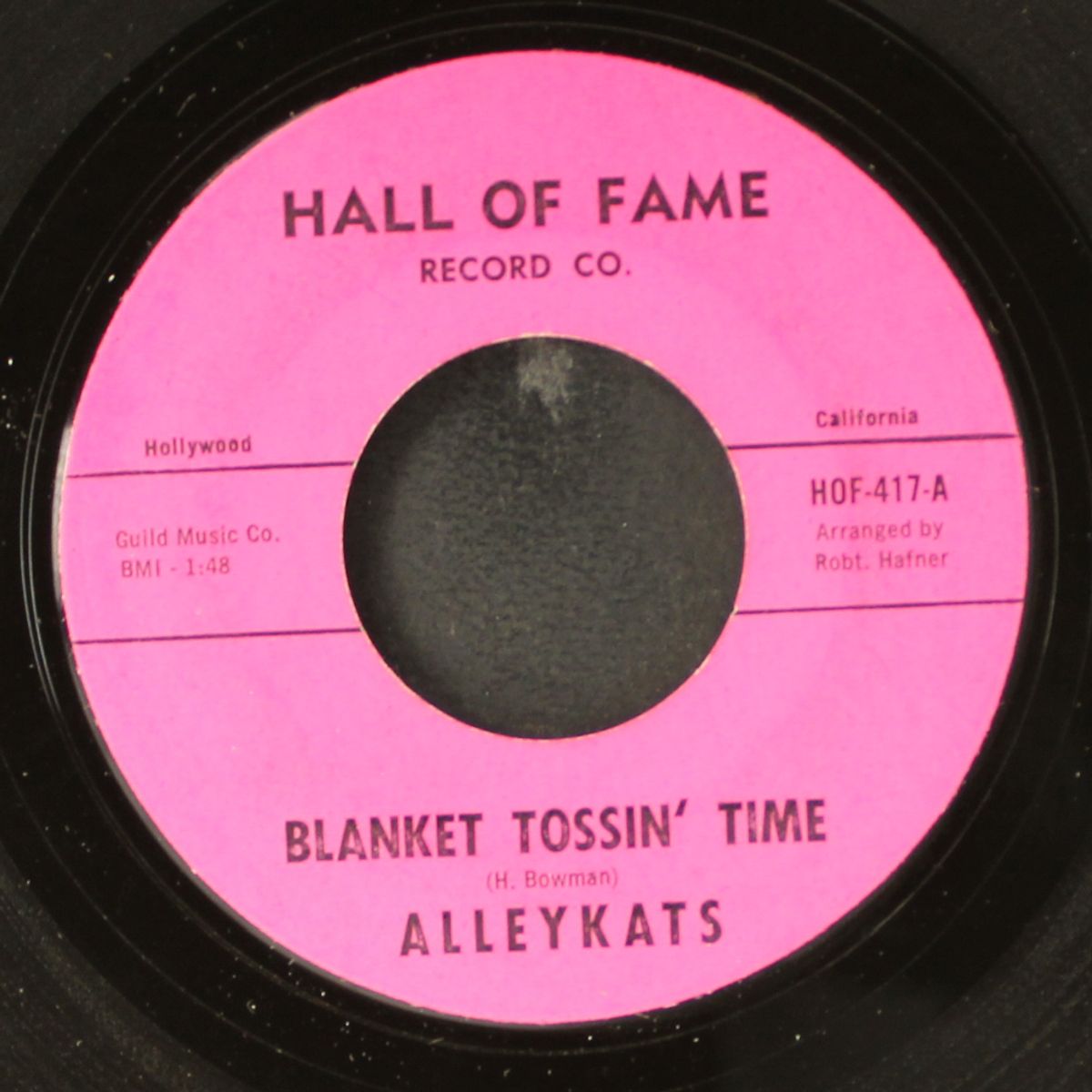 blanket tossin' time / the troll song by ALLEYKATS