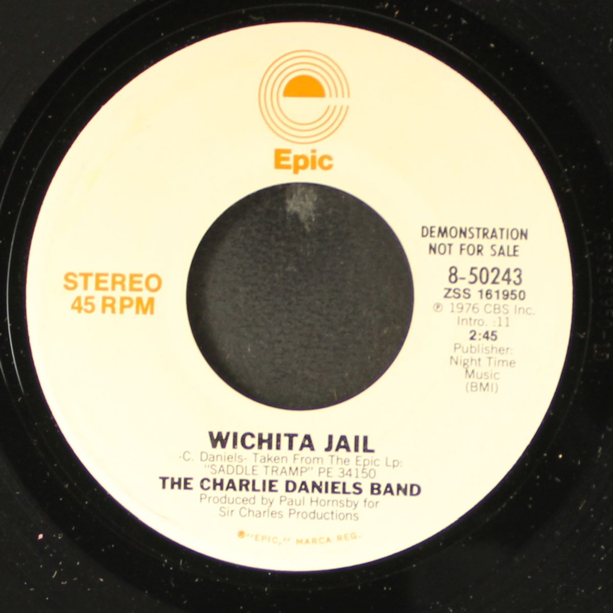wichita jail by CHARLIE DANIELS