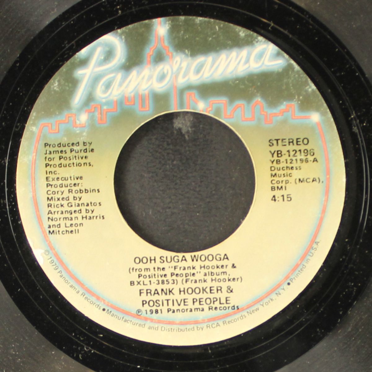 this feelin' / ooh suga wooga by FRANK HOOKER & POSITIVE PEOPLE