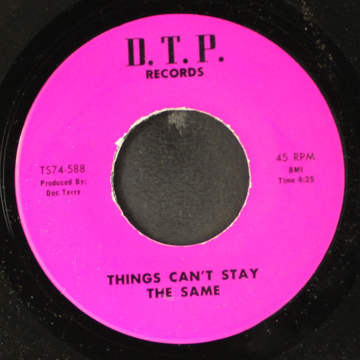 dr. boogie / things can't stay the same by DOC TERRY