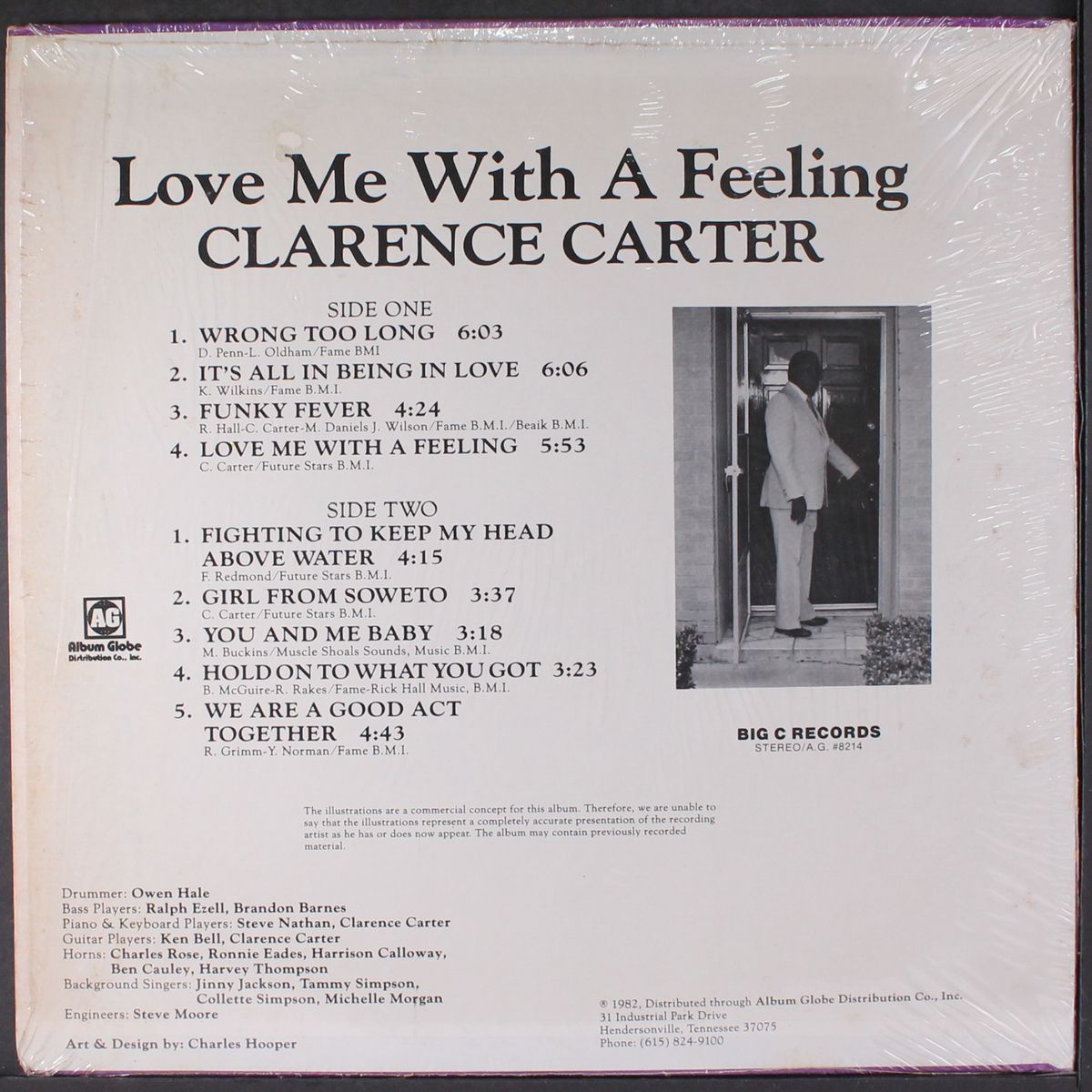 love me with a feeling by CLARENCE CARTER