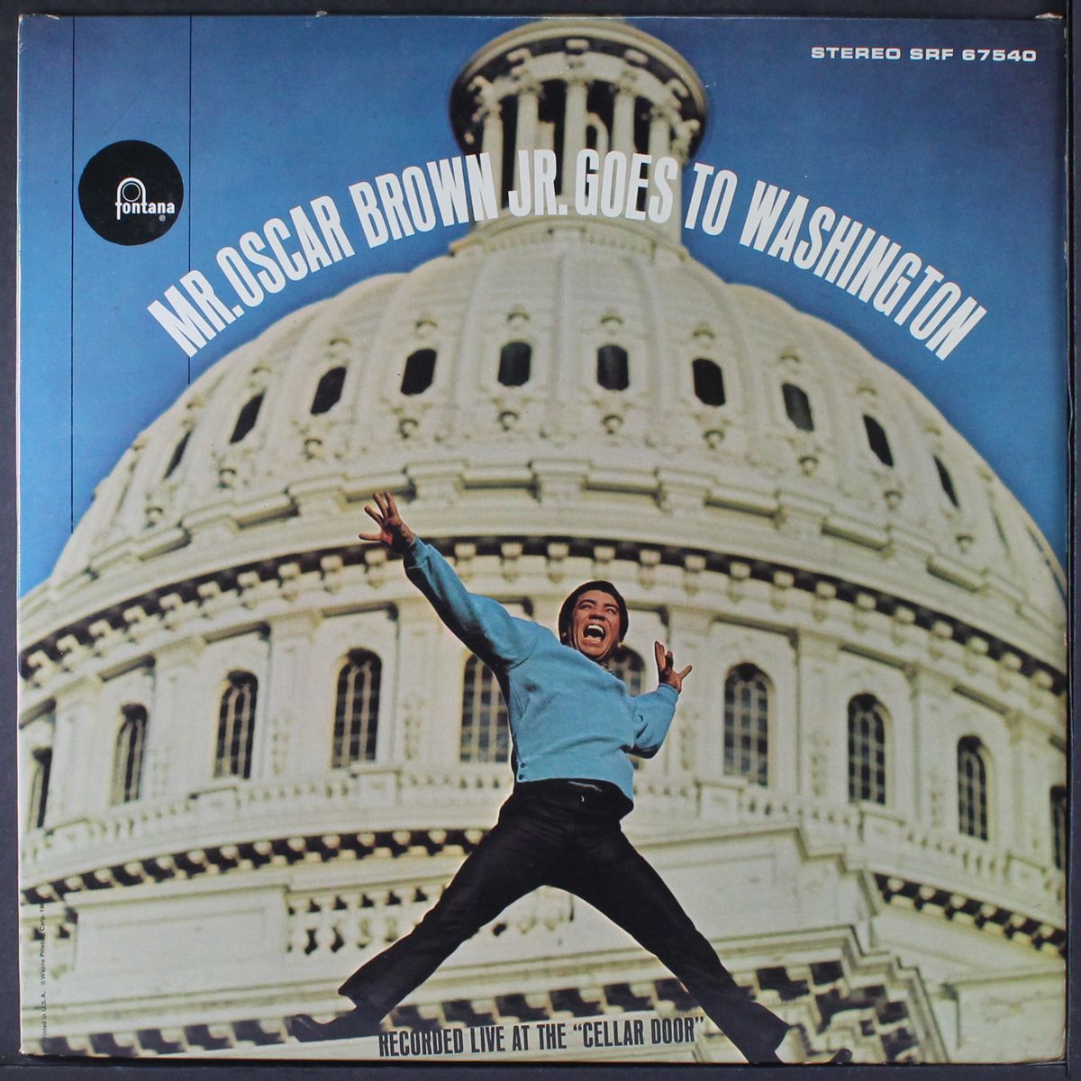 mr. oscar brown goes to washington by OSCAR BROWN JR.