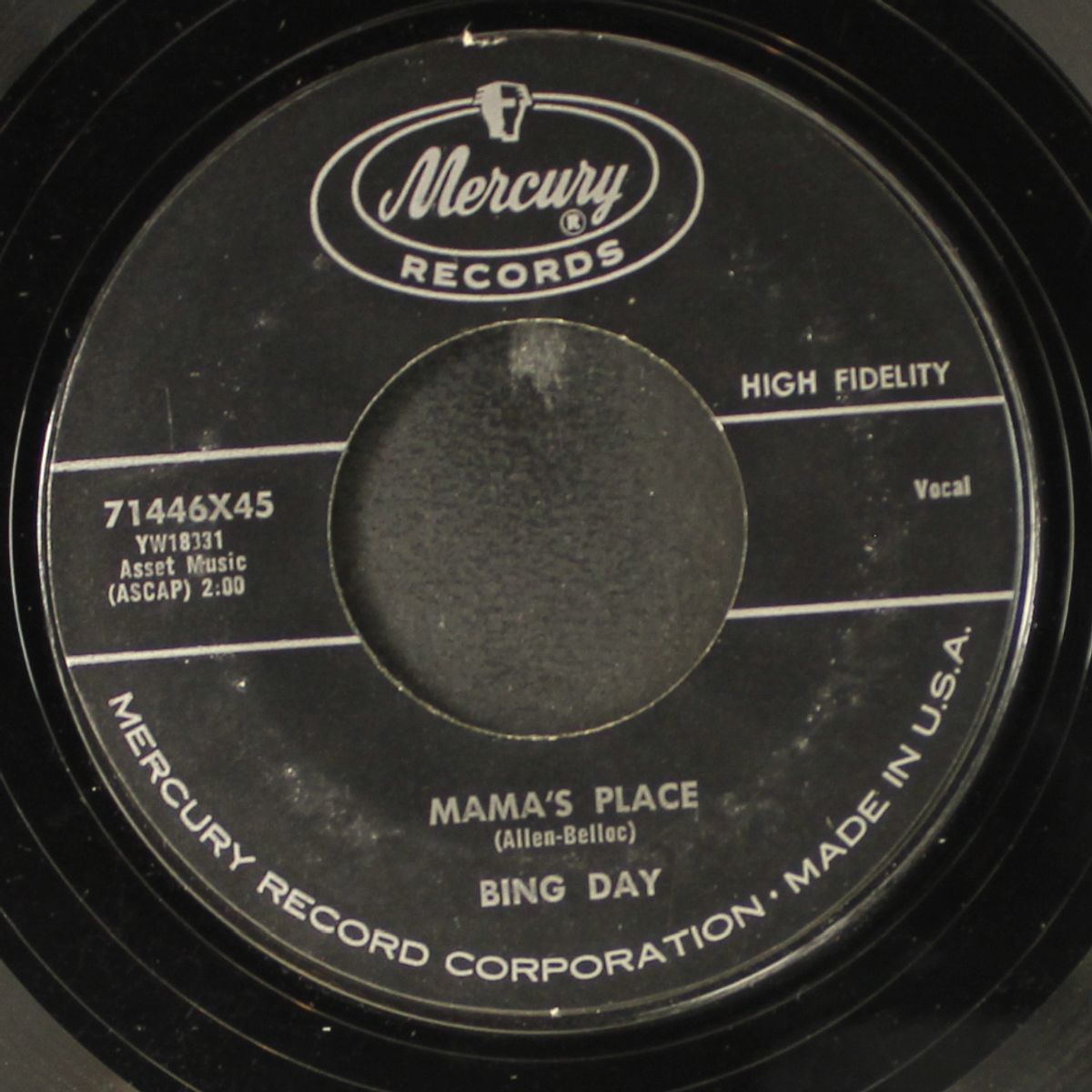 i can't help it / mama's place by BING DAY