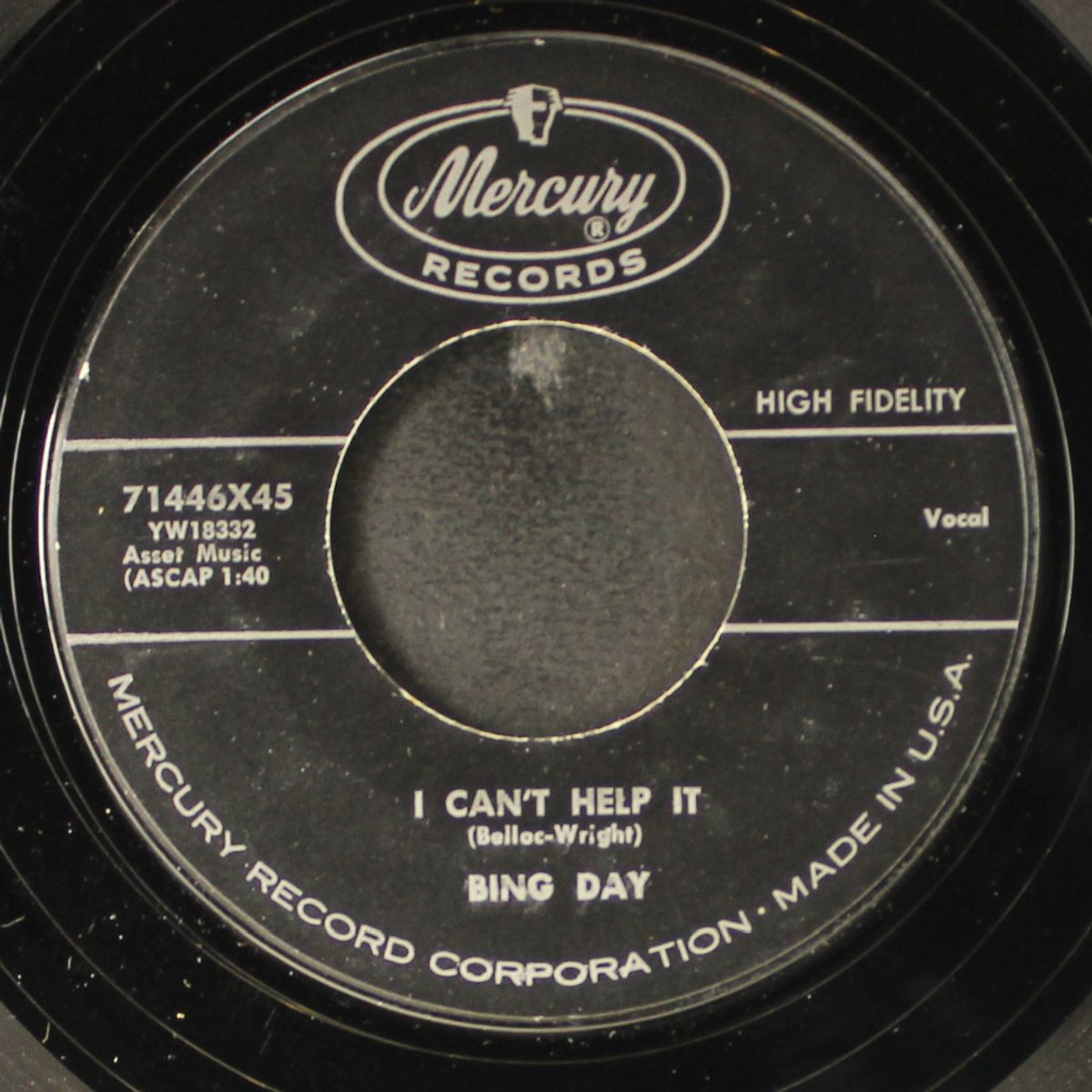 i can't help it / mama's place by BING DAY