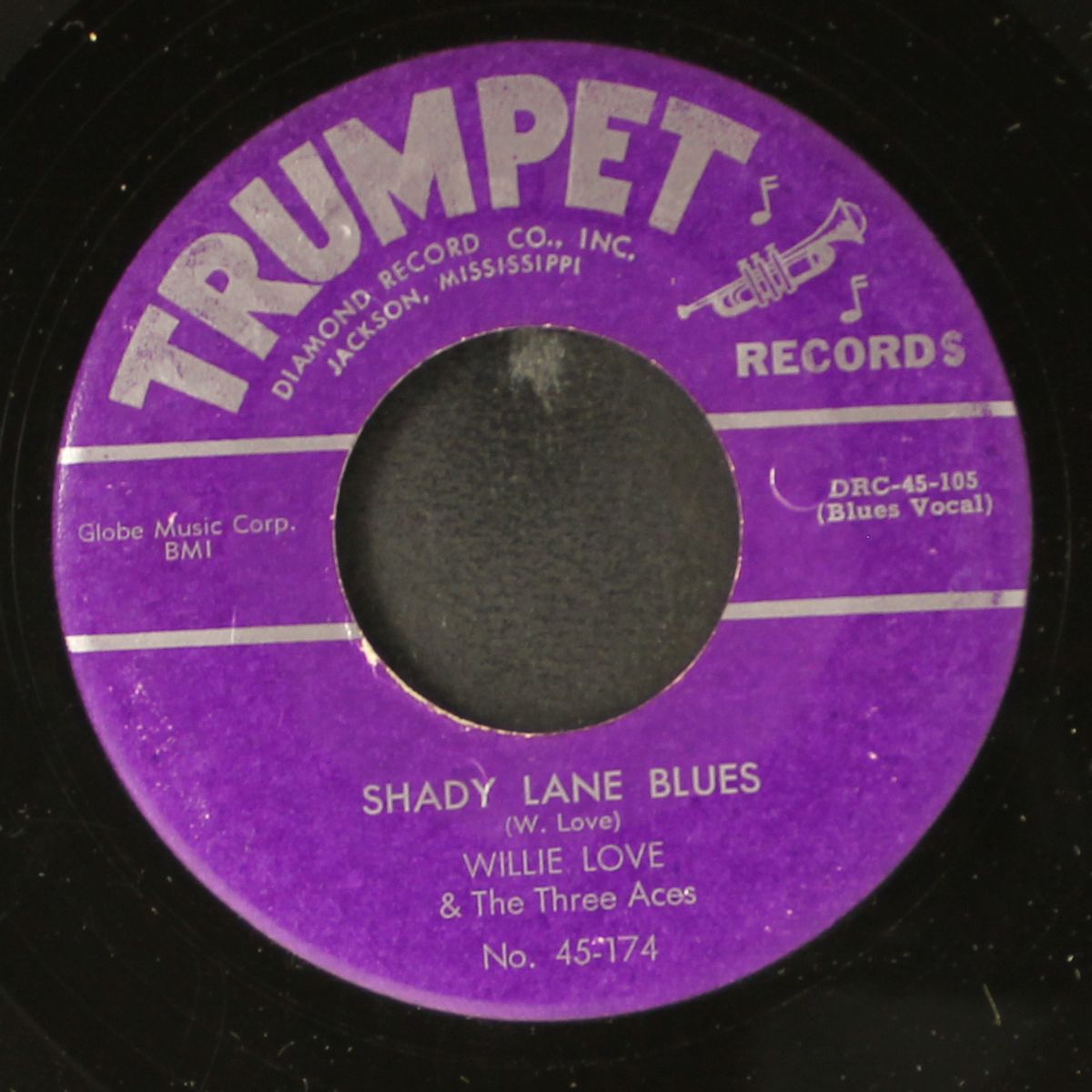 21 minutes to nine / shady lane blues by WILLIE LOVE