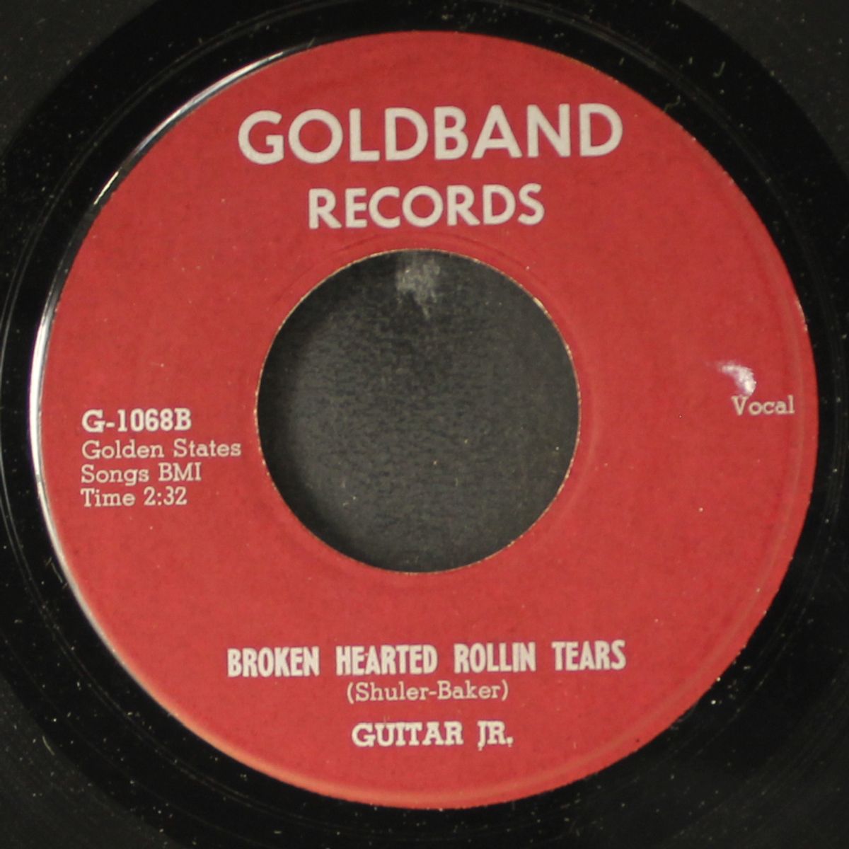 roll roll roll / broken hearted rollin tears by GUITAR JR.