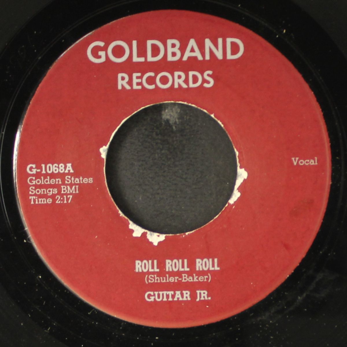 roll roll roll / broken hearted rollin tears by GUITAR JR.