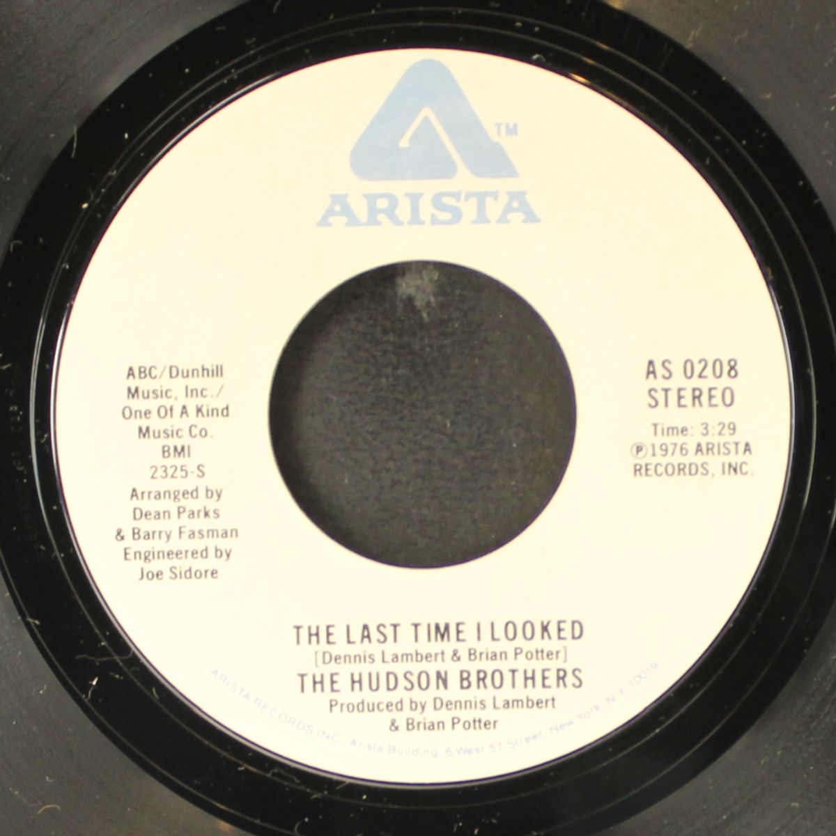 help wanted / the last time i looked by HUDSON BROTHERS