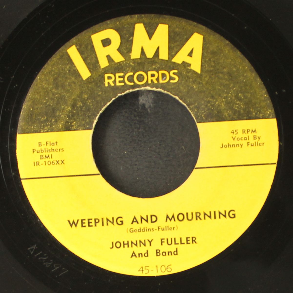 strange land / weeping and mourning by JOHNNY FULLER