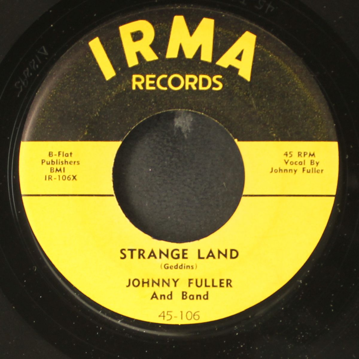 strange land / weeping and mourning by JOHNNY FULLER