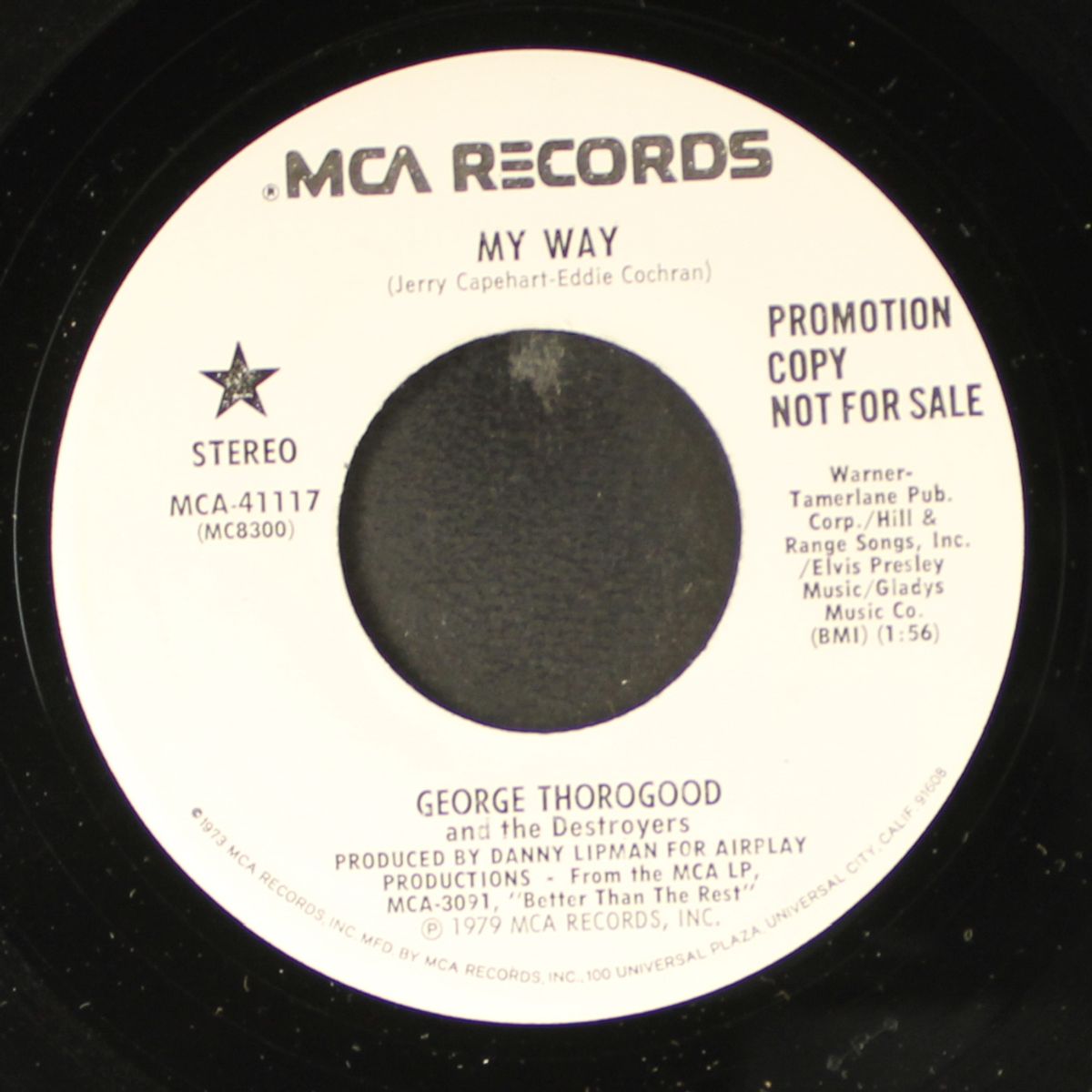my way / same by GEORGE THOROGOOD
