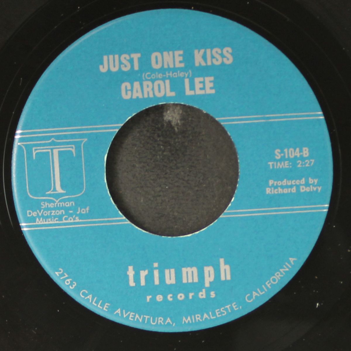 just one kiss / i'll always love you by CAROL LEE