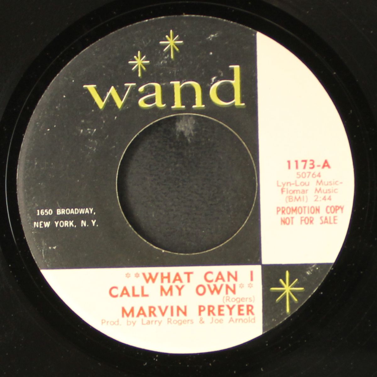 what can i call my own / it's coming to me by MARVIN PREYER
