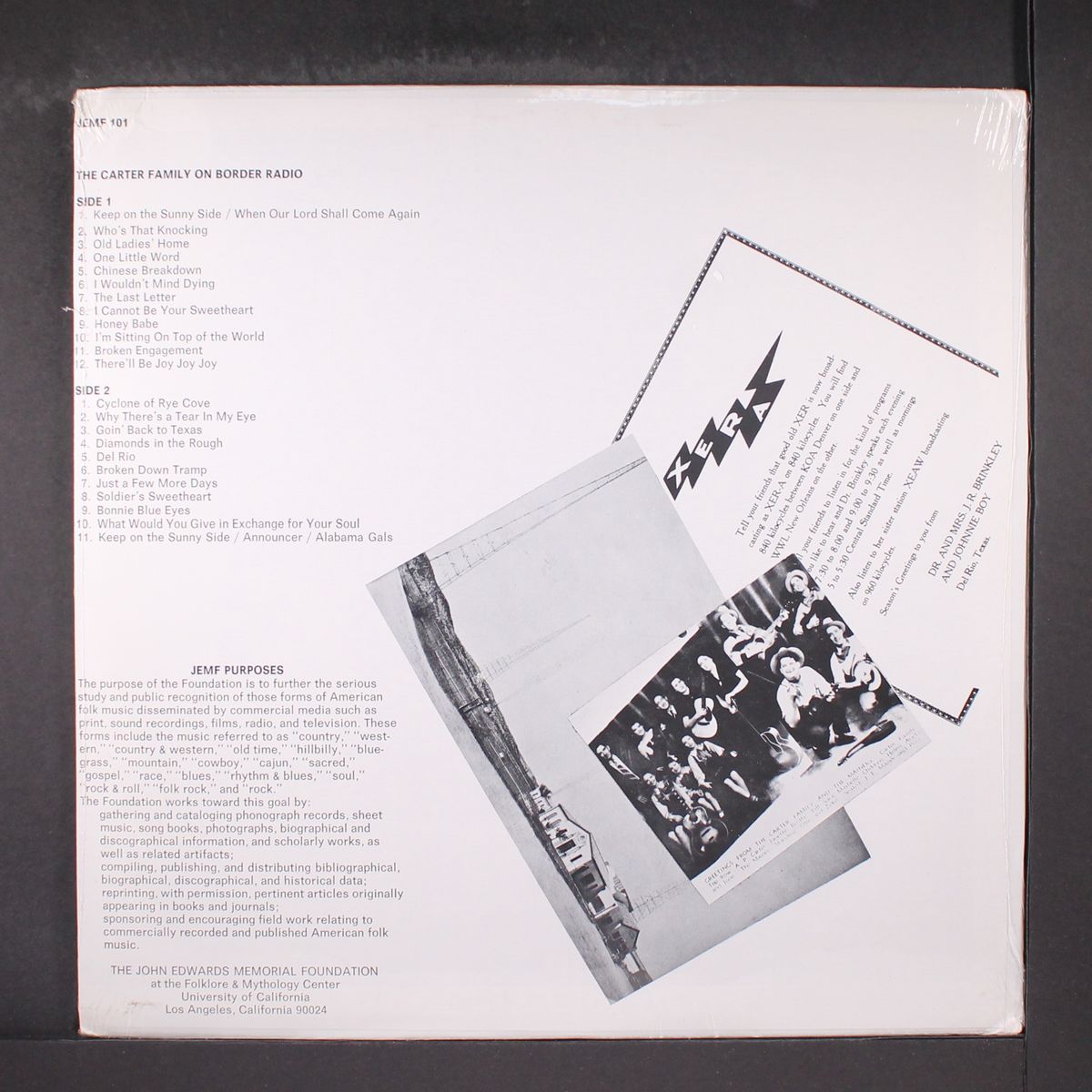 on border radio by CARTER FAMILY
