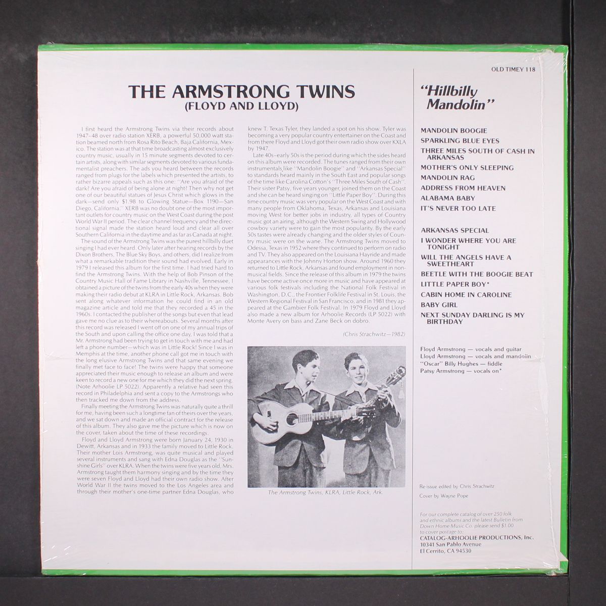 hillbilly mandolin by ARMSTRONG TWINS