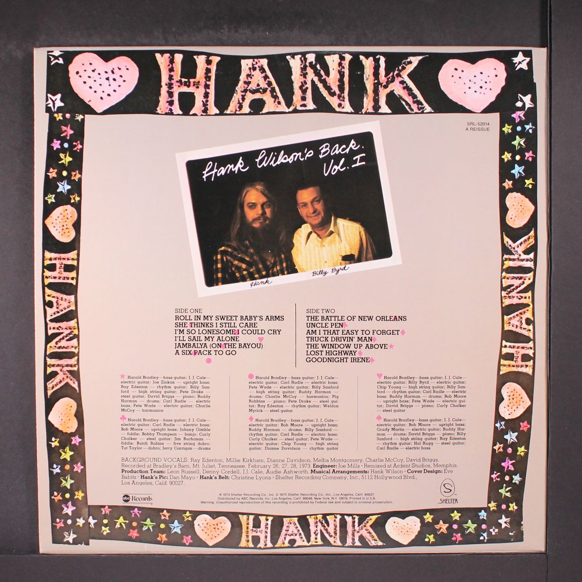 hank wilson's back, vol. 1 by LEON RUSSELL