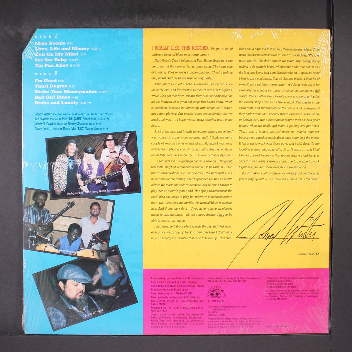 3rd degree by JOHNNY WINTER