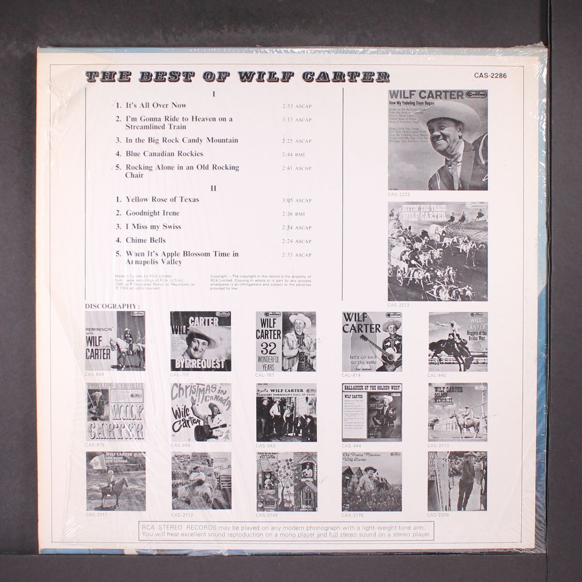 the best of by WILF CARTER