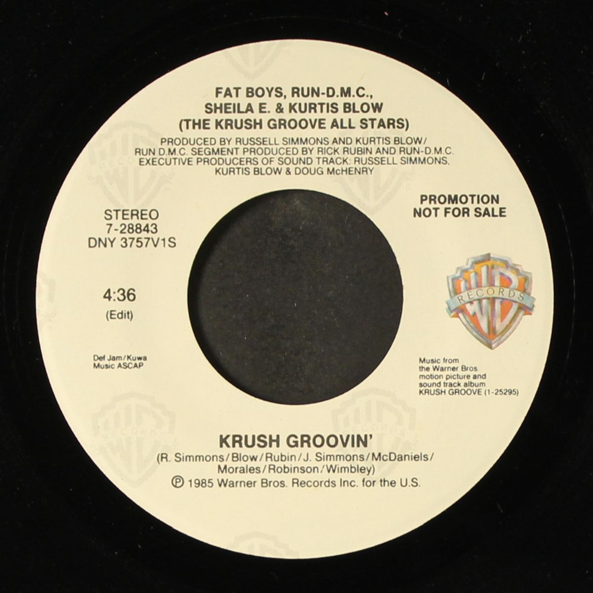 krush groovin' / same by KRUSH GROOVE ALL STARS