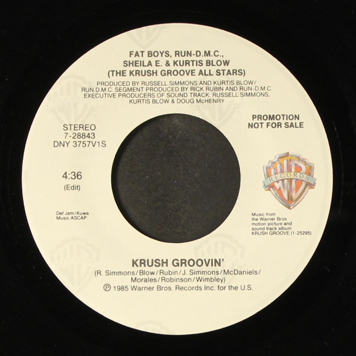 krush groovin' / same by KRUSH GROOVE ALL STARS