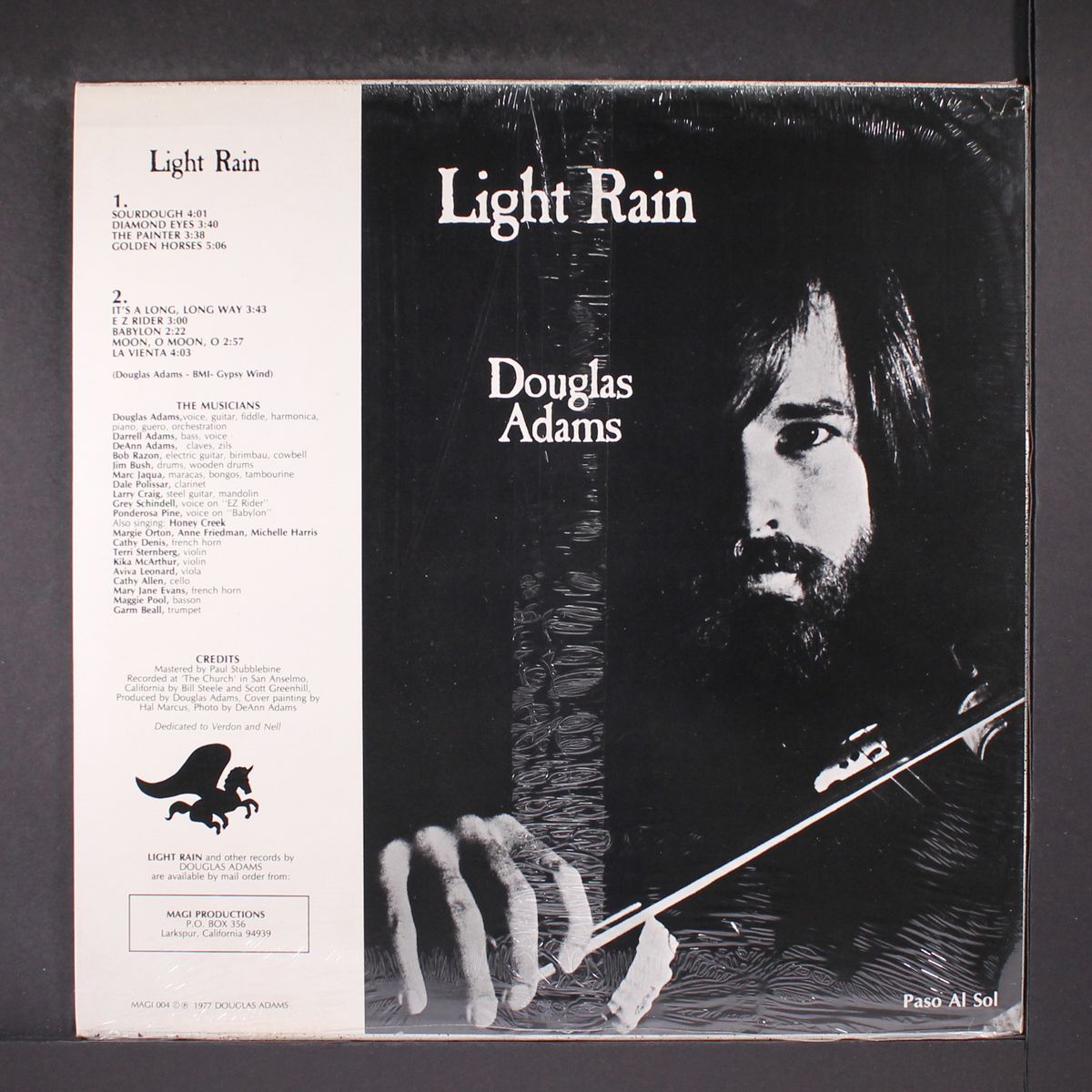 light rain by DOUGLAS ADAMS