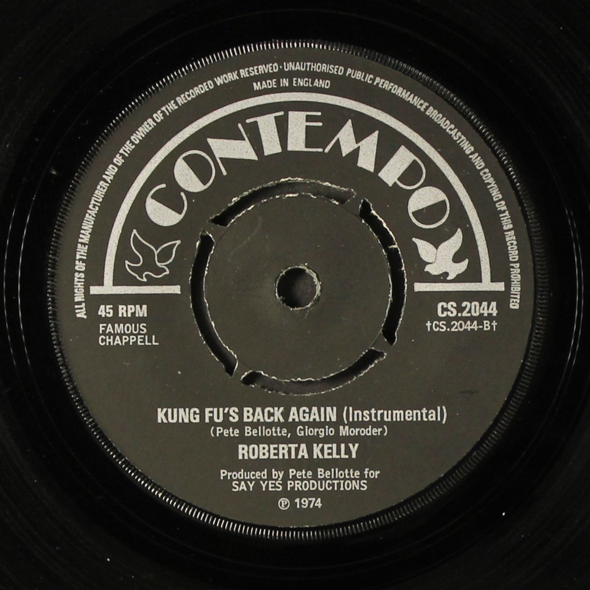 kung fu's back in town again by ROBERTA KELLY