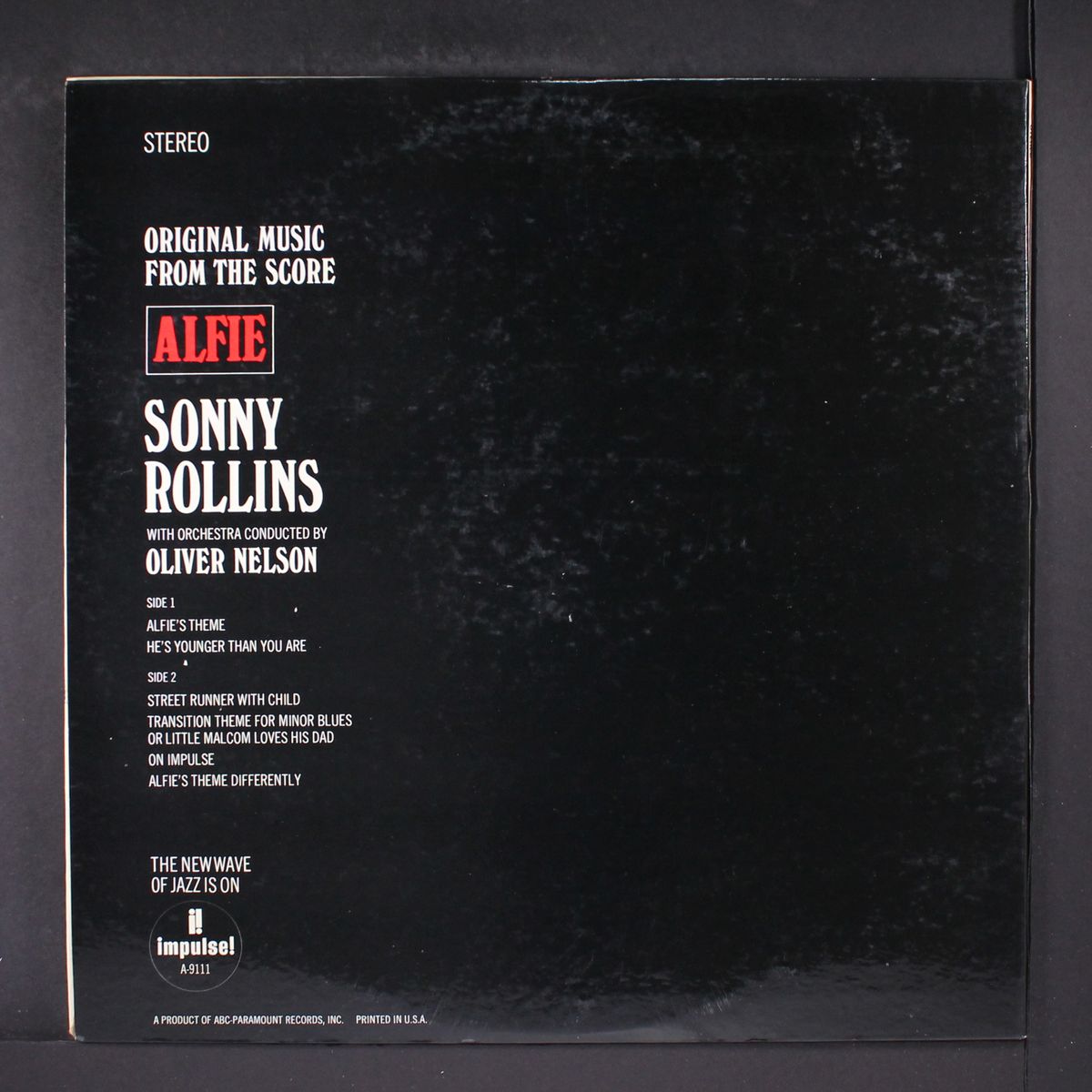 alfie soundtrack by SONNY ROLLINS