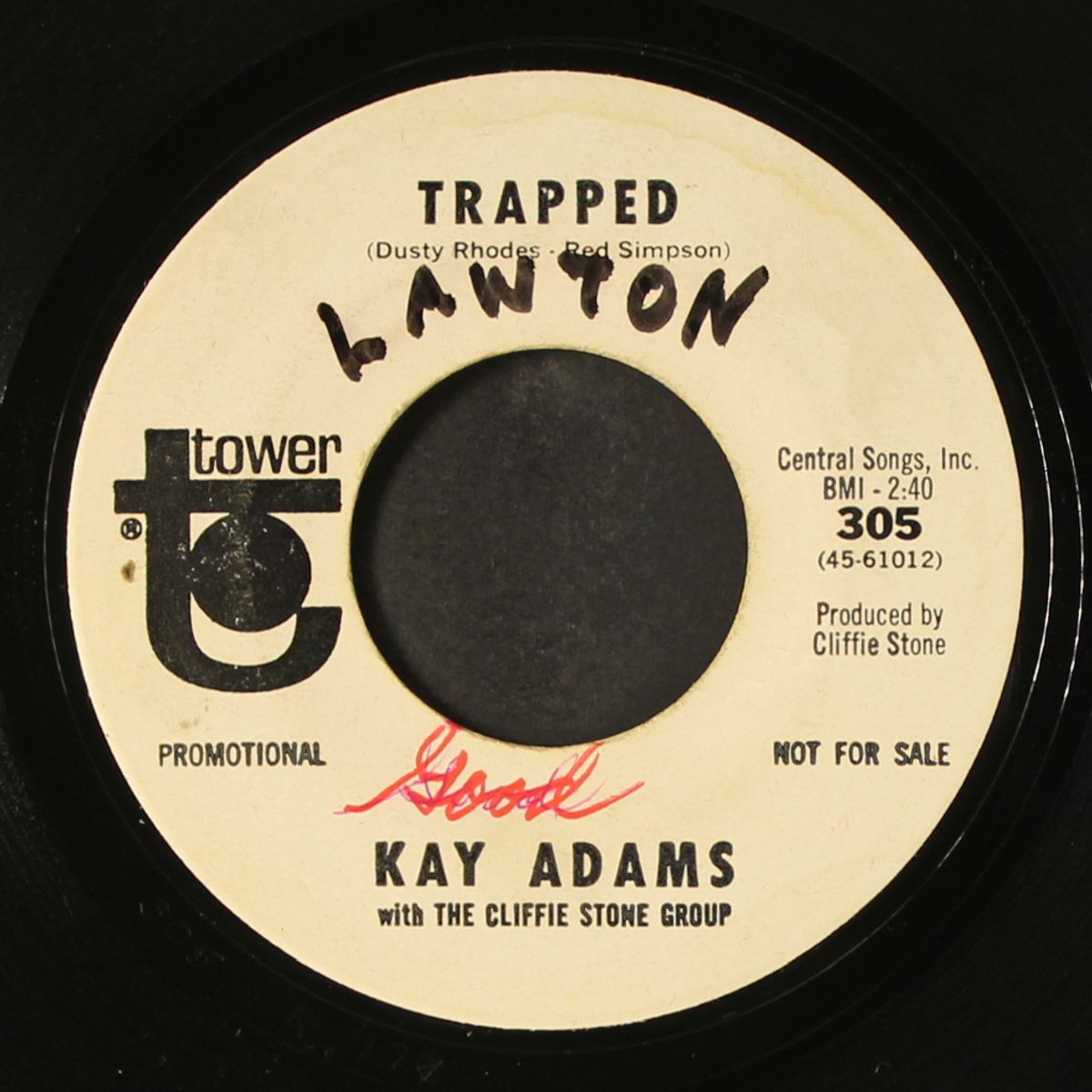 trapped / rocks in my head by KAY ADAMS
