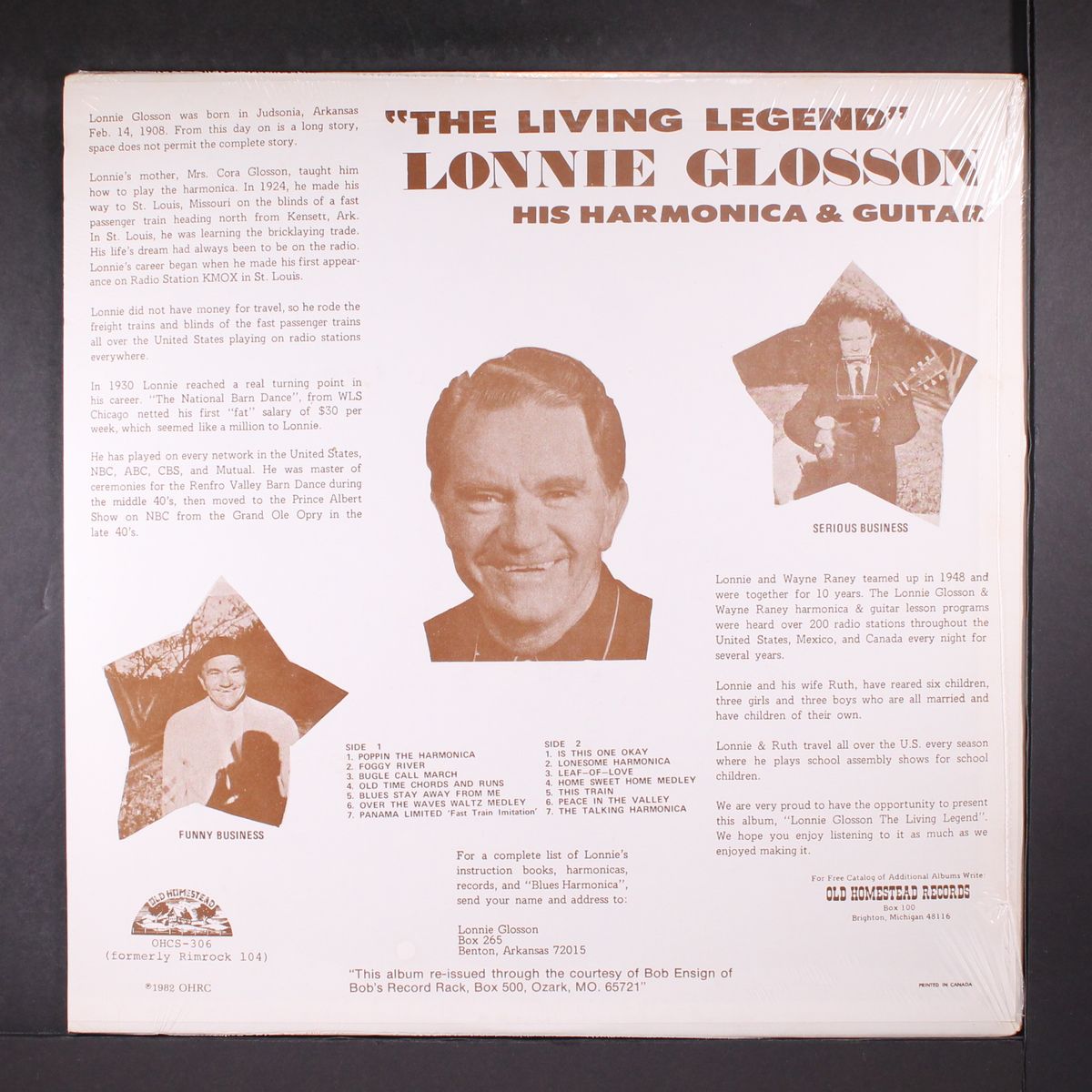 all harmonica, vol. 1 by LONNIE GLOSSON