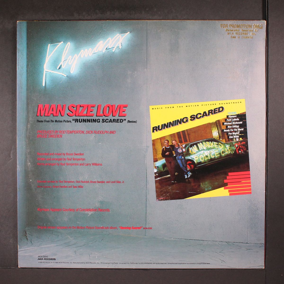 man size love by KLYMAXX