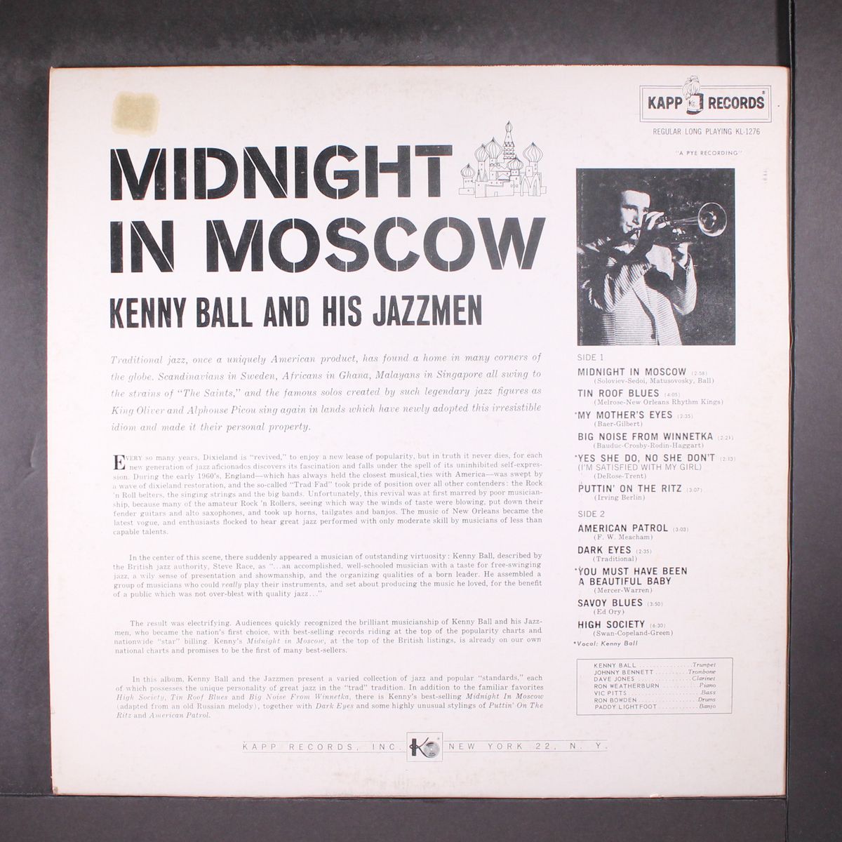 midnight in moscow by KENNY BALL