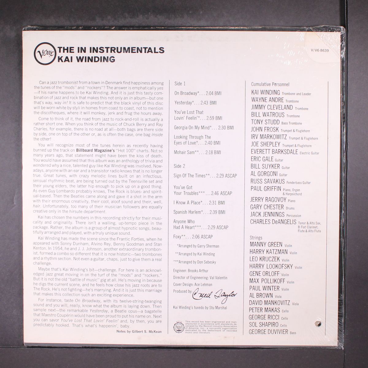 the in instrumentals by KAI WINDING