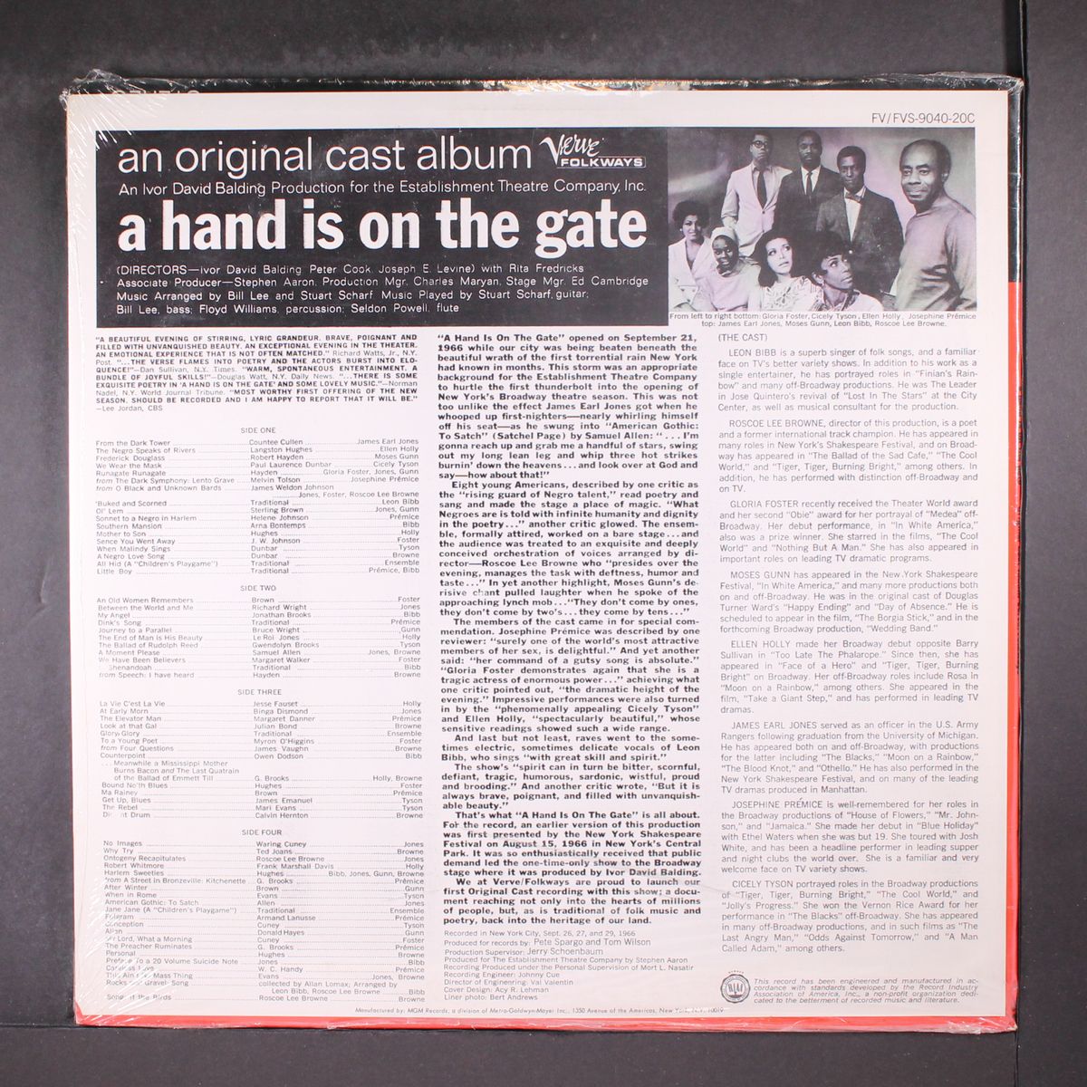 a hand is on the gate by ORIGINAL CAST