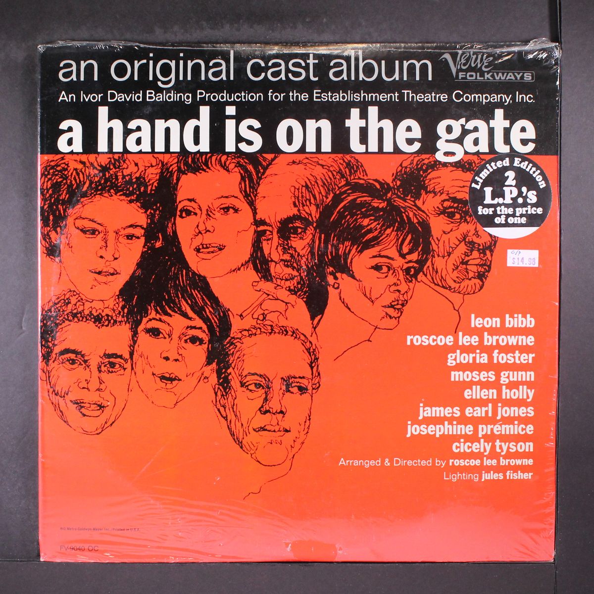 a hand is on the gate by ORIGINAL CAST