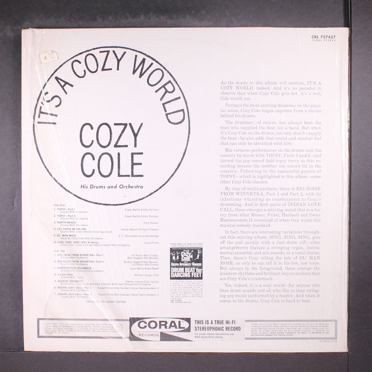 it's a cozy world by COZY COLE